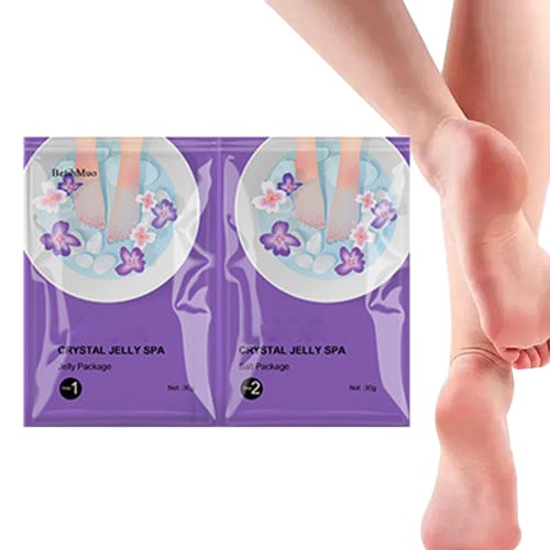 

Pedicure Jelly Spa Foot Soak, Pedicure Jelly Foot Soak, Crystal Jelly Spa Foot Soak, Pedicure Foot Soak for Dry Feet - Rejuvenating Foot Spa Soak, Foo