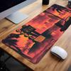 M-Miami Vice Mouse Pad Large Gaming Keyboard Mat LockEdge Rubber Computer Office Accessories