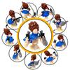 Lucky 13 Figuren Spielzeug Dummy 3D-gedruckte bewegliche Formwandlungsroboter Actionfiguren DIY Mannequin Dekompressionsspielzeug für Jungen Geschenke