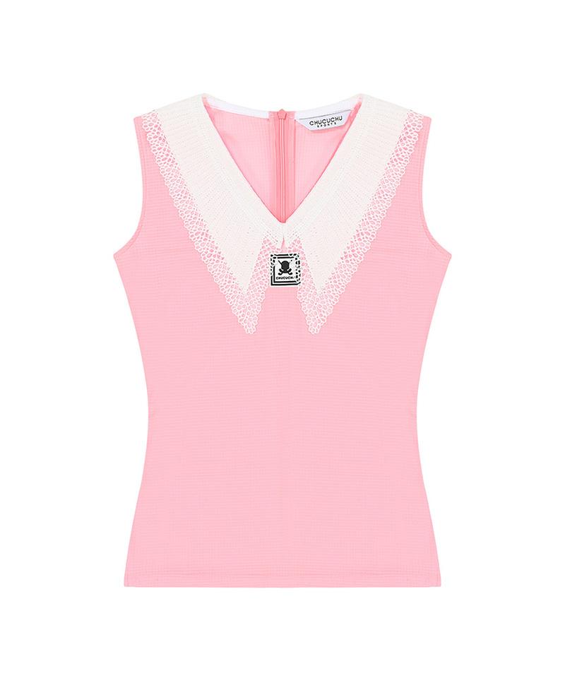 Chuku Chu C23M-Ts007W Гоночная точка Топ (розовый) Pink/Xs