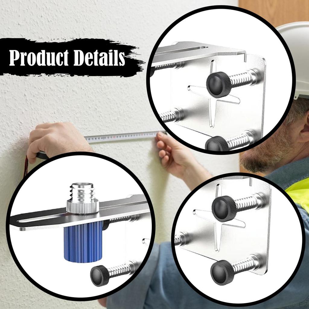 Wall Mounted Level Bracket,Adjustable Professional Shelf Infrared Holder Positioning Base for