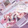 Large Mouse Pad Laptop Gamer Hololive Mori Calliope Keyboard Pad Computer Desk Mouse Mat Gaming Accessories HD Anime PC Mousepad