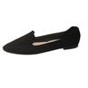 Large size single shoes 22 spring and autumn new casual flat pointed beanie shoes