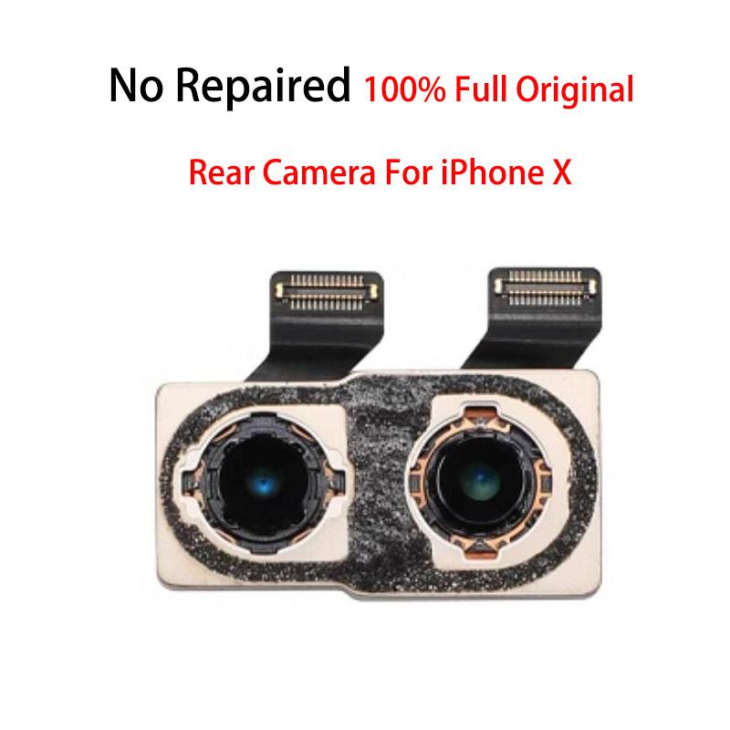 Original No Repaired Back Rear Main Camera Flash Module Sensor Flex Cable For iPhone X XR XS 6 6S 7 8 Plus 11 12 Pro MAX Mini