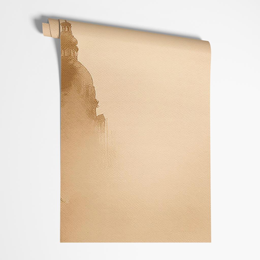 Wallpaper Retro Cityscape