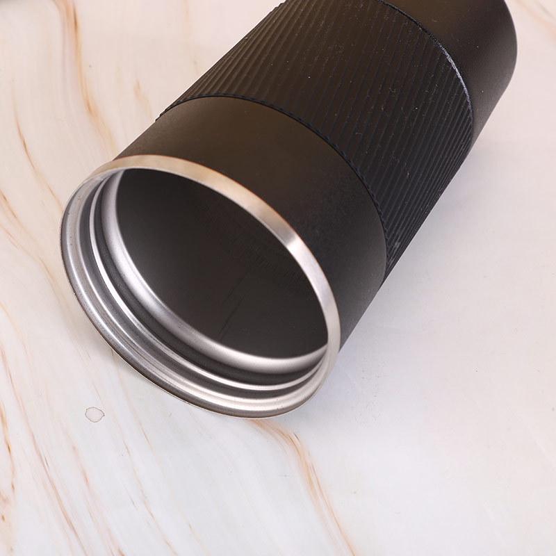 304 Stainless Steel Smart Coffee Mug with Silicone Sleeve - Insulated Travel Cup for Outdoor and Car Use