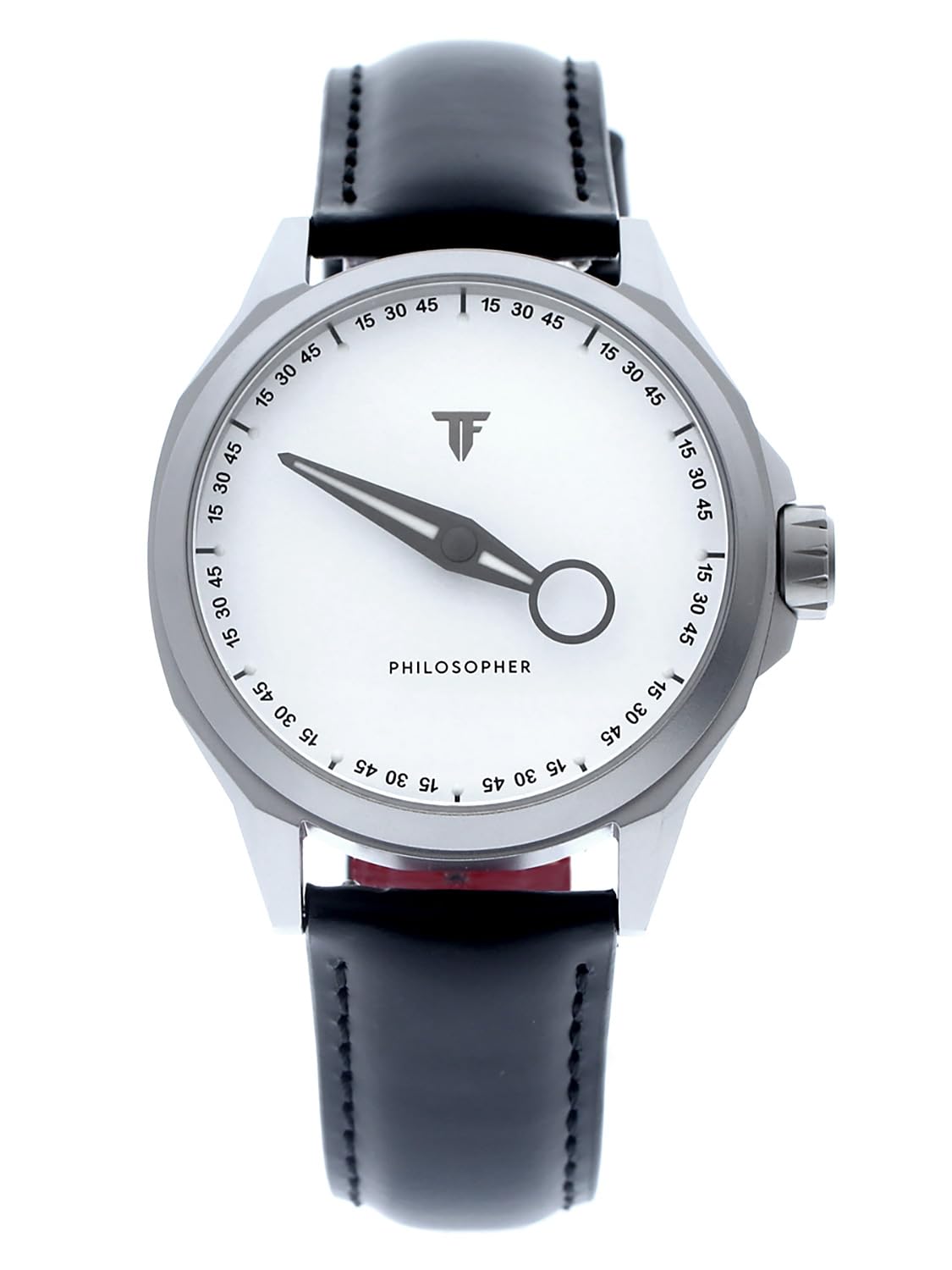 

Philosopher PH111SSWH Trifoglio Italia PHILOSOPHER Годинник з однією стрілкою Годинник з однією стрілкою Автоматичний годинник з лічильником з білим циферблатом, пояс із телячої шкіри