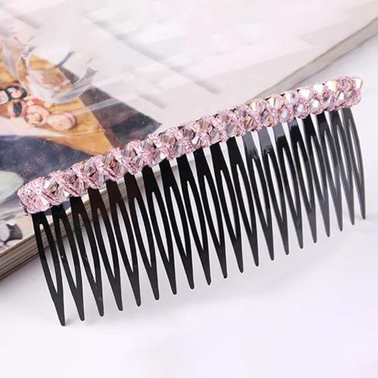 Haarkamm-Clip Leicht zu tragen Glänzend Rutschfest Polsterung Haar Prinzessin Styling Kopfschmuck Haarschmuck