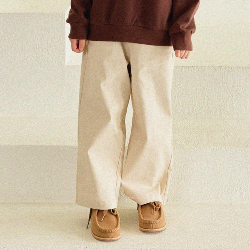 

Olivan Coin Pocket Straight Pants Beige beige/160