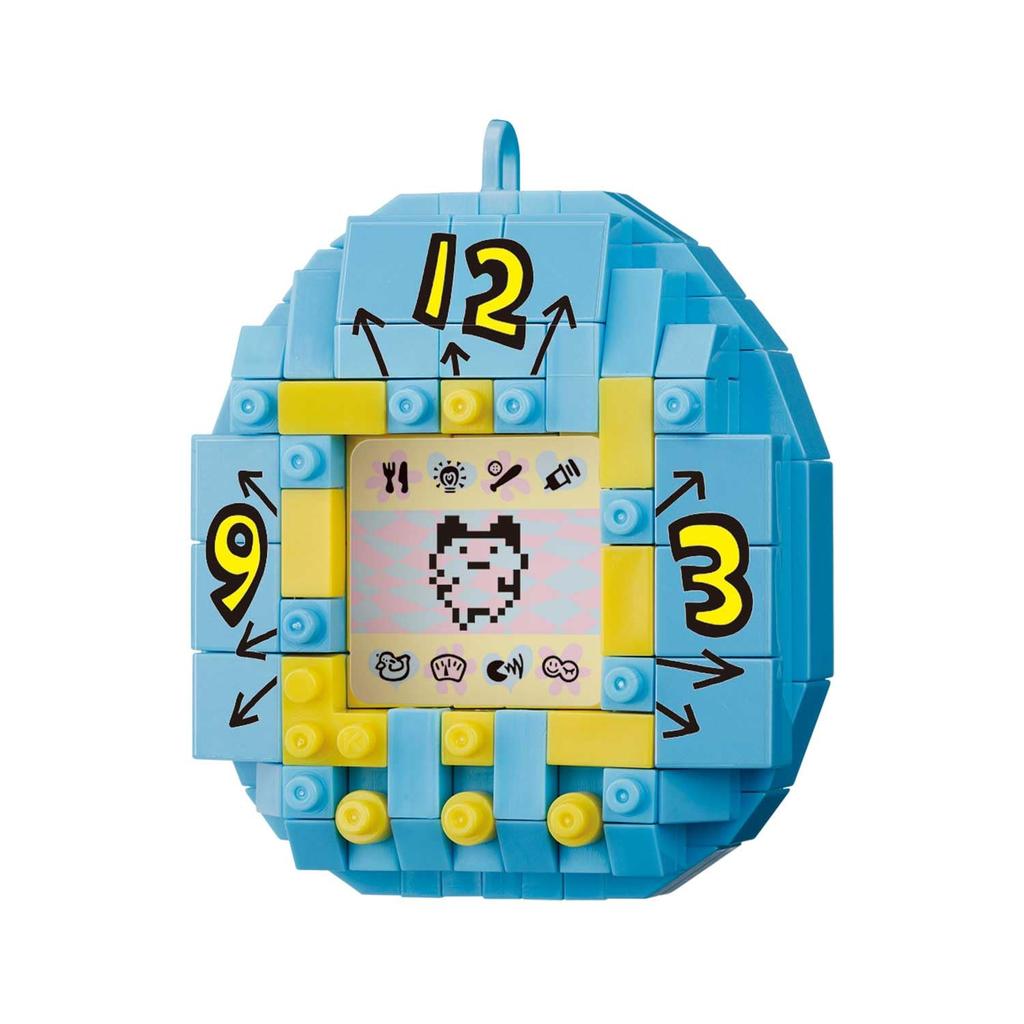 Kawada Nanoblock Original Tamagotchi 3 x x 18 cm Ages 12 and up Interior Hobby (Blue) NBCC_238 10.5 NBCC_238