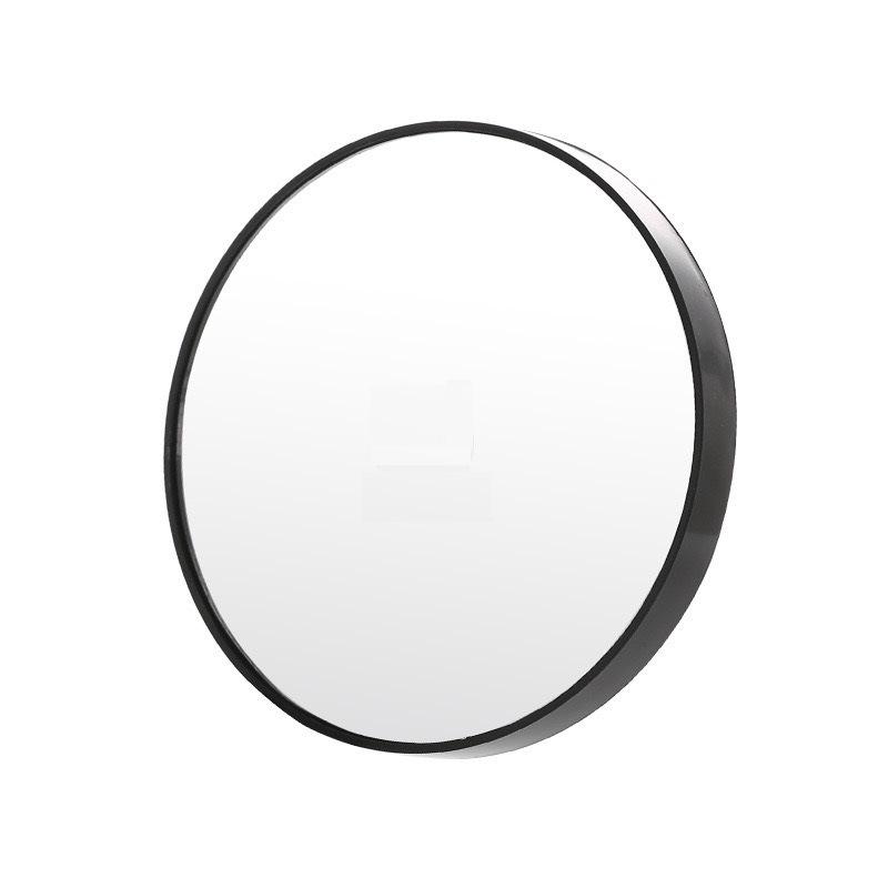 In Stock: 5x Double Suction Cup Magnifying Makeup Mirror - Enhance Pores, Blackheads & Pimples Visibility; Ideal for Eyebrow Shaping.