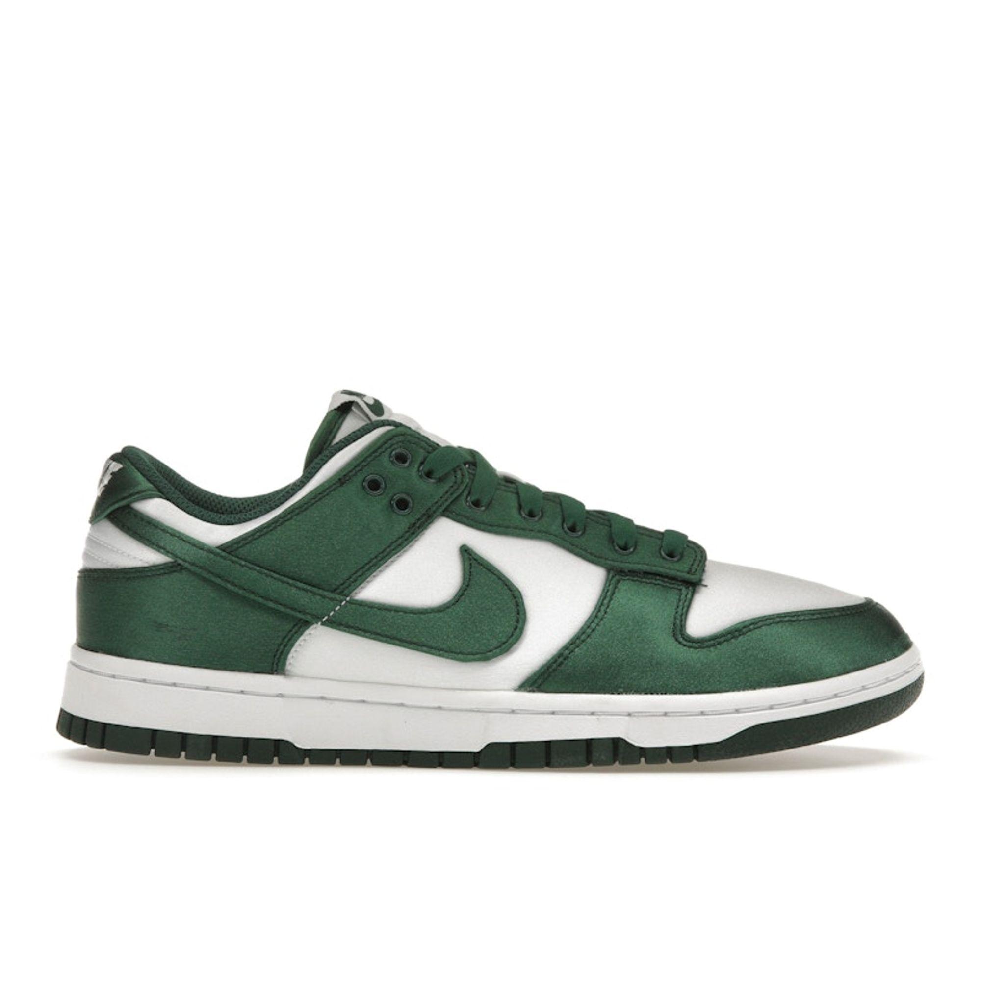 

Nike Dunk Low Satin Green Женские кроссовки White Team-Green DX5931-100 36