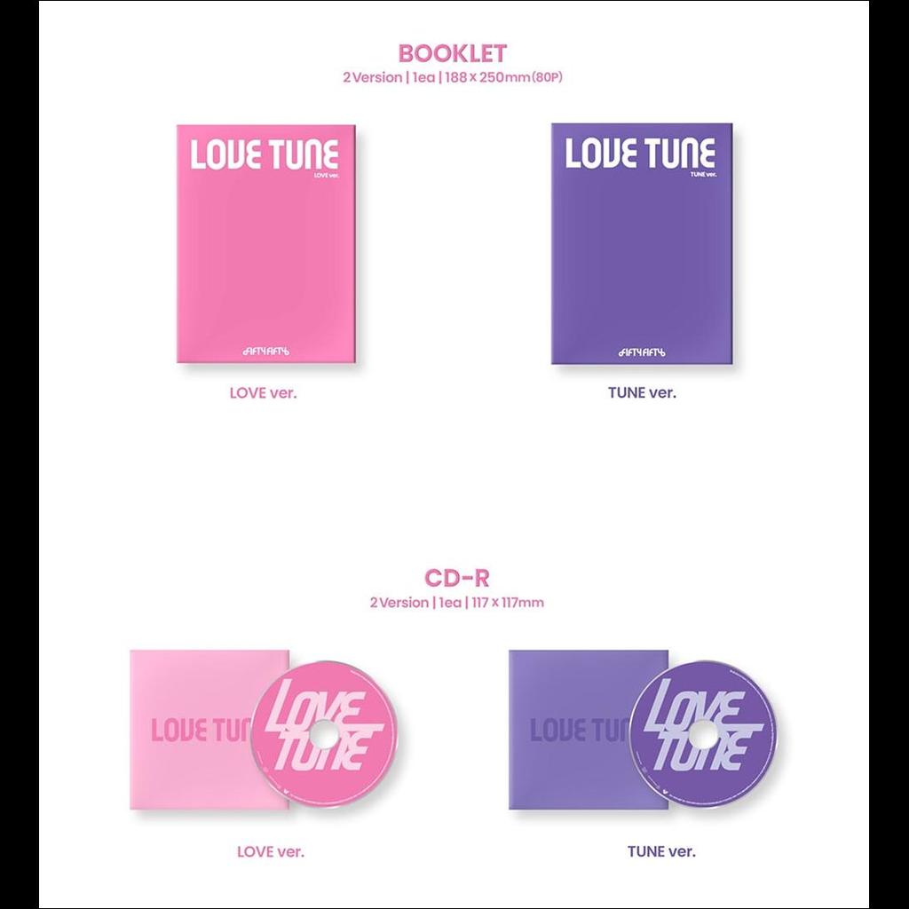 FIFTY FIFTY Love Tune The 2nd Mini Album + Free Gift
