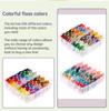 Embroidery Floss Kit Multifunctional Embroidery Thread Floss Kit 3 Layers Embroidery Cross Stitch Kit 200 Colors Friendship