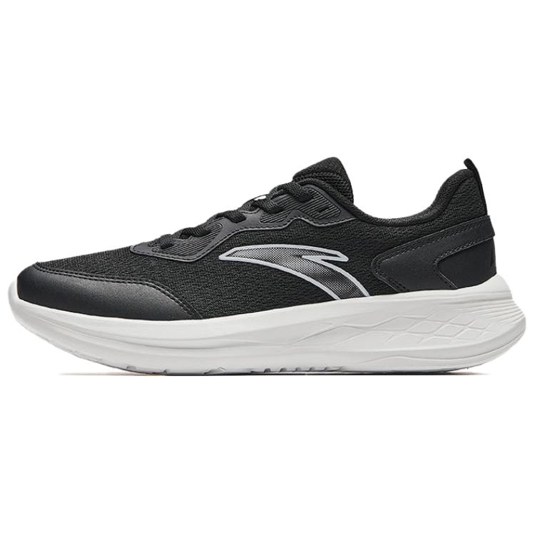 Anta Comfortable Versatile Fashionable Simple Breathable Lightweight Rebound Low-Top Casual Training Running Shoes Women Sneaker Black 922525508-3
