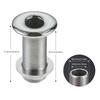 316 Stainless Steel Boat Thru Hull Fitting Connector Water Outlet Drain Hose Joint Plumbing Fittings for Yachts Marine Hardware