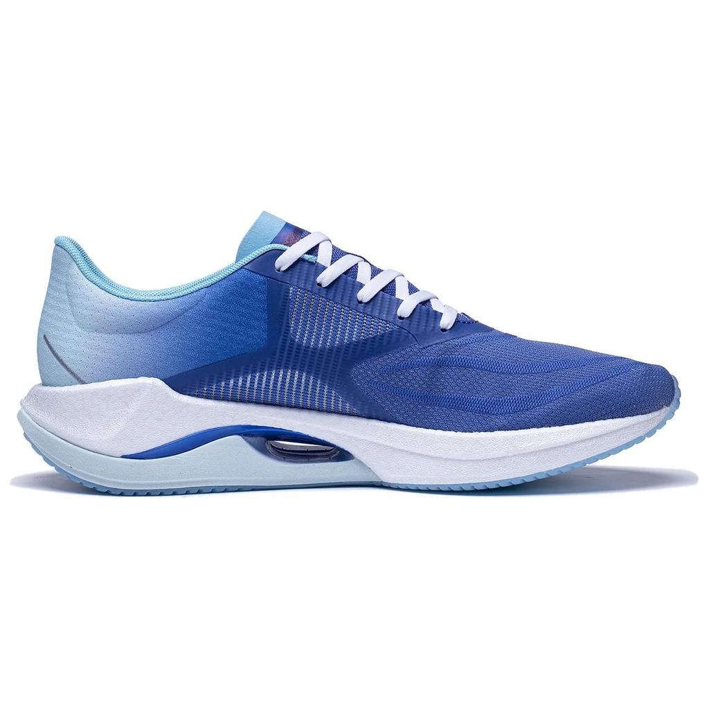 Li Ning Super Light 20 Fabric Slip Resistant Slip Resistant Low top Running Shoes Men's Blue ARBT001-8