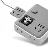 25W Fast Charge Wall Power Socket Stable Output USB C USB A Multi Port Outlet for Office Travel Dorm