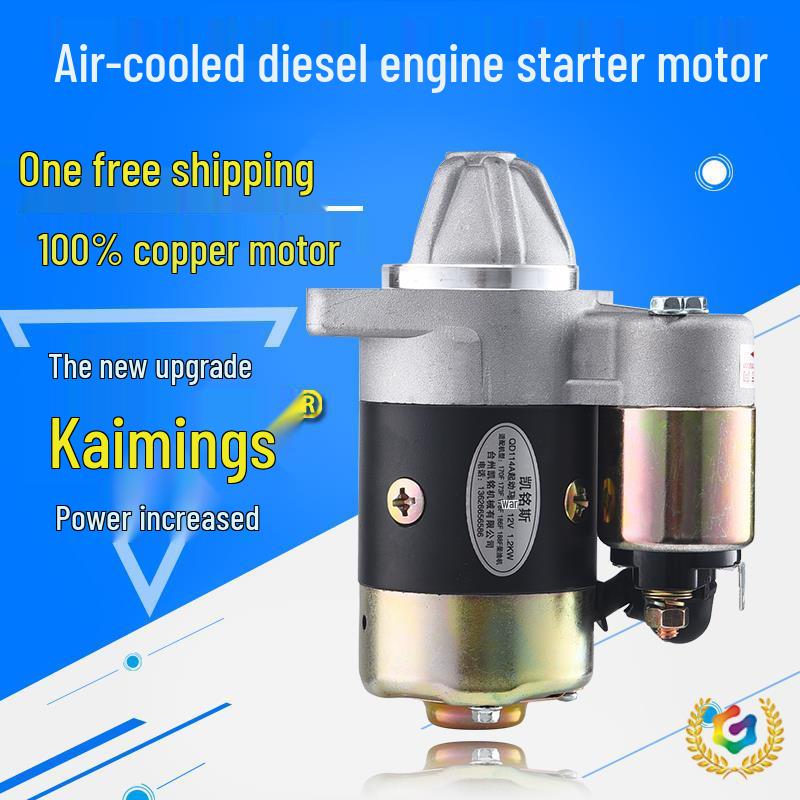 Diesel Engine Starter for Generator Road Cutter QD114A 414 Motor 168-192F