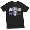 New Zealand T-Shirt New Zealand Patriotic Tee New Zealand National Flag Shirt