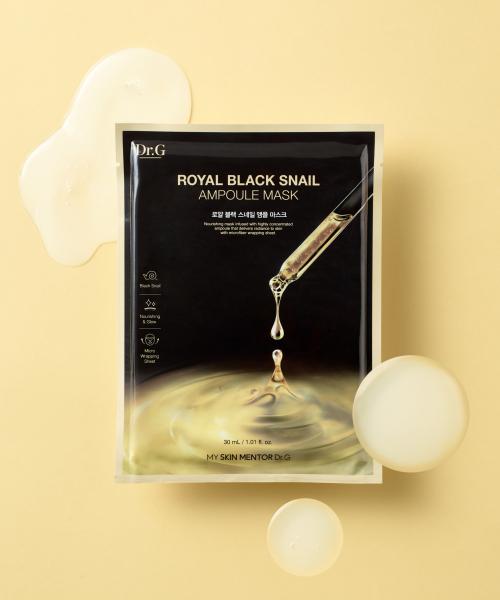 Dr.G Royal Black Snail Ampoule Mask 10P