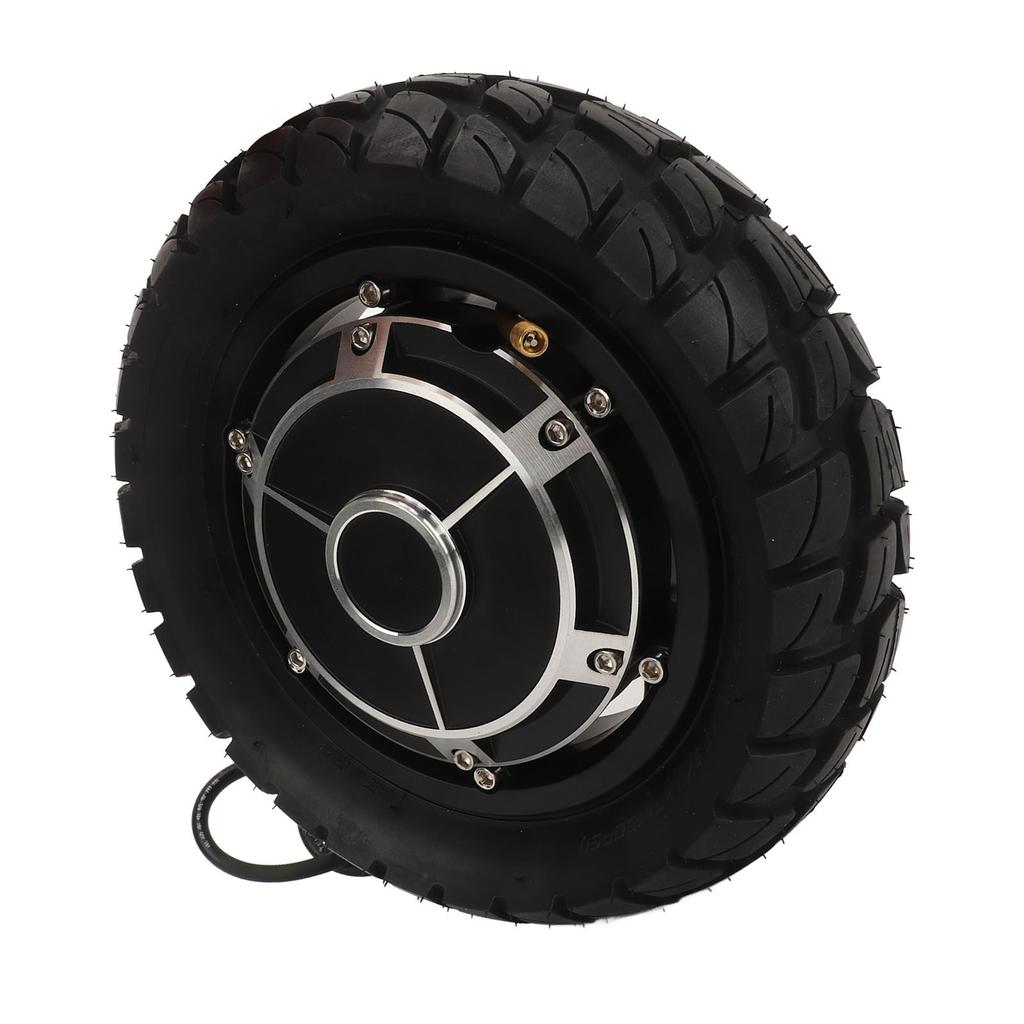 10 Inch Wheel Hub Motor 36v‑60V 1000‑1500W Vaccum Tire Single Side Disc Brake Spilt Hub Motor For Electric Go Kart