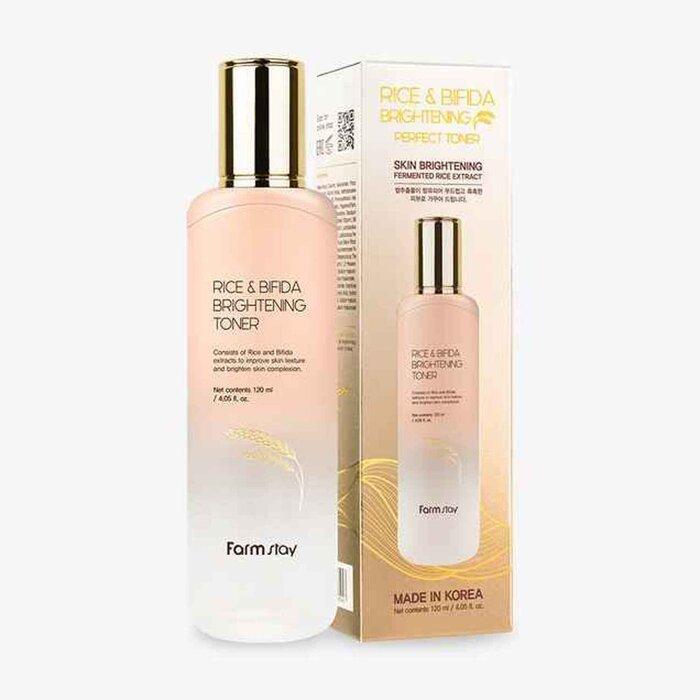 FARM STAY Rice & Bifida Brightening Perfect Toner