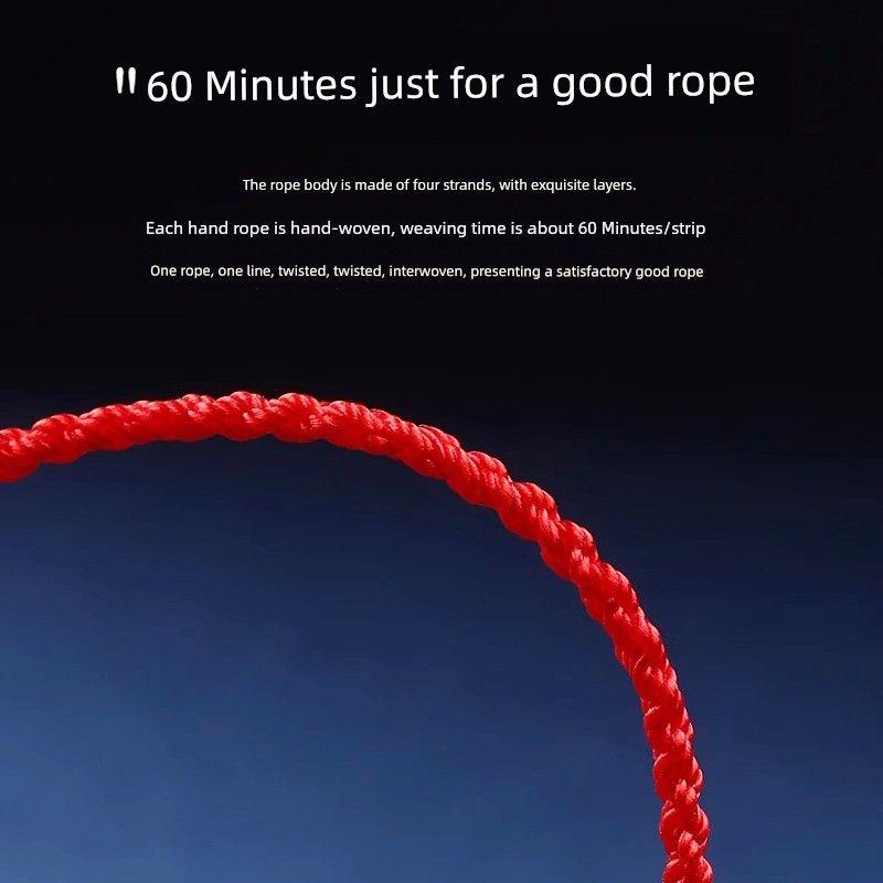 This Animal Year Red Rope Bracelet Female Couple Anklet Bad Luck Lucky Carrying Strap Baby Kids Safe Foot Chain Male Gift