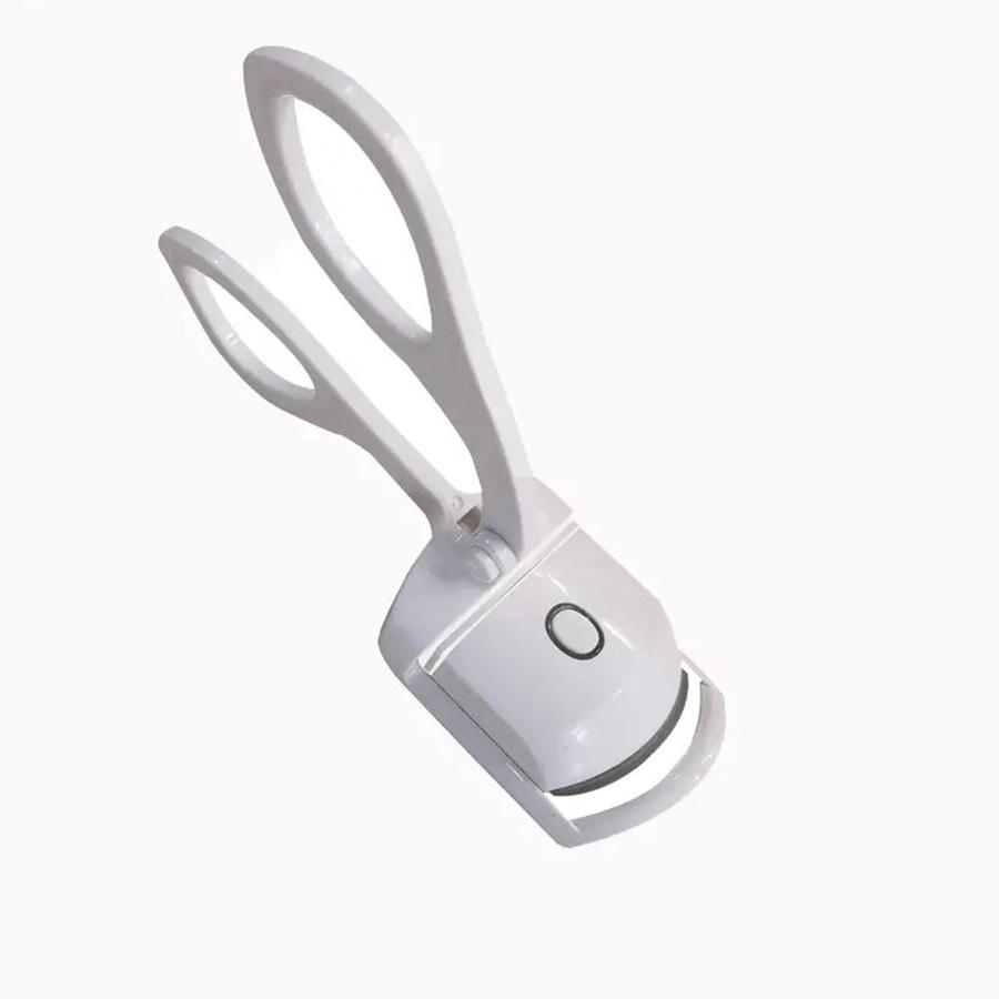 

1 шт. электрический керлер для ресниц, инструмент для макияжа ресниц, нагревающий керлер для ресниц с зажимом, модный керлер для ресниц белый