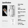 Kerzenlicht Aroma Diffusor USB Elektrisch Ultraschall Nebelmacher Luftbefeuchter für Zuhause Auto Mini Duft Ätherisches Öl Diffusor