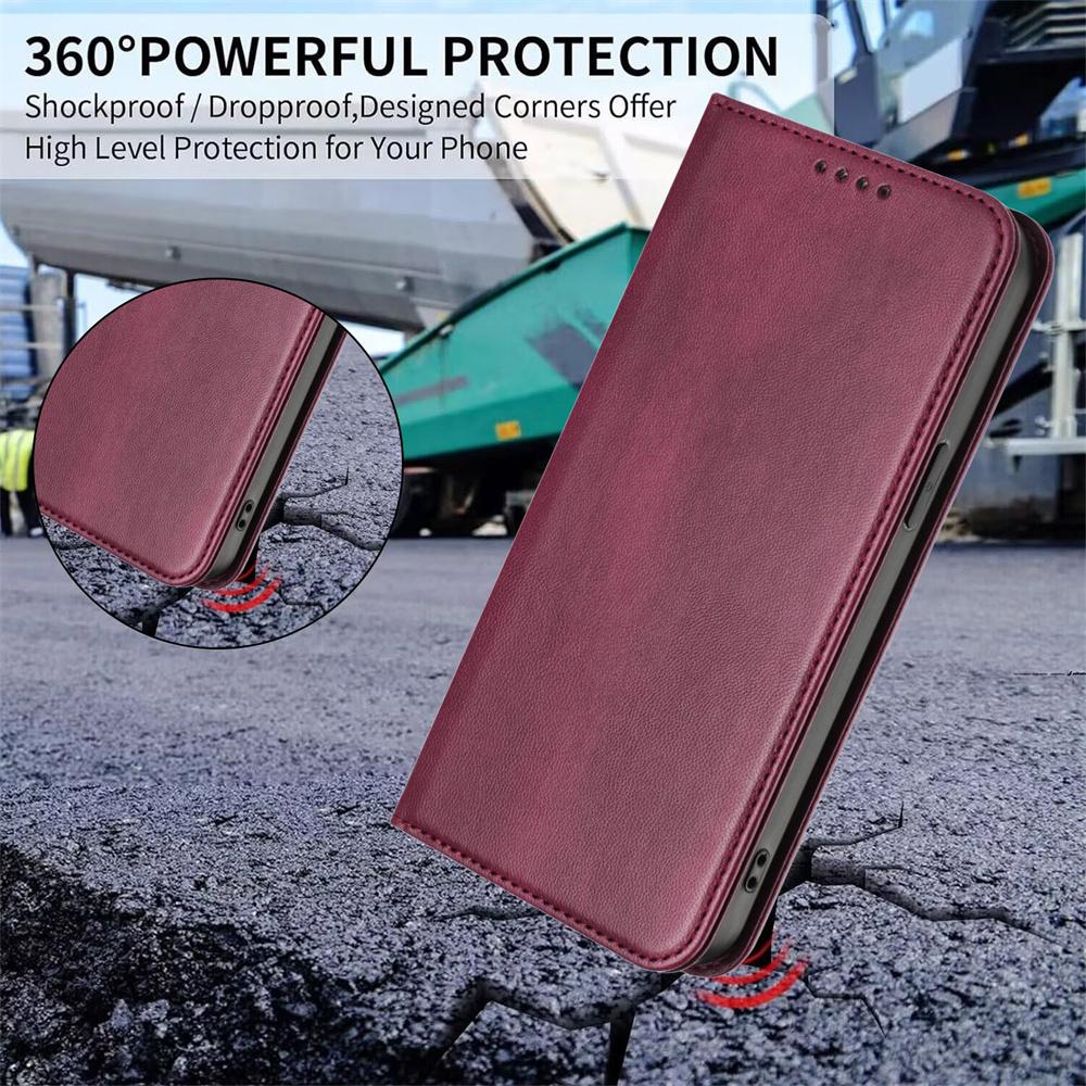 Wallet Flip Leather Case For Xiaomi 17 Pro Max 17 15 15T 14 Pro 13 14 17 Ultra 17 15T 15 14T 14 13Lite Magnetic Phone Back Cover