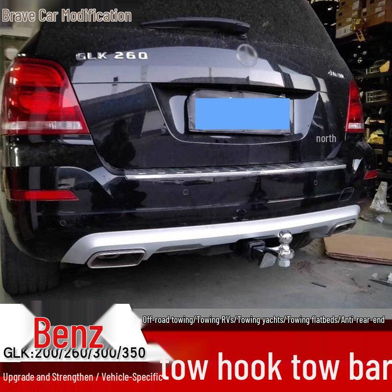 Compatible with Mercedes GLK200, GLK260, and 300/350 Rear Tow Hitch.