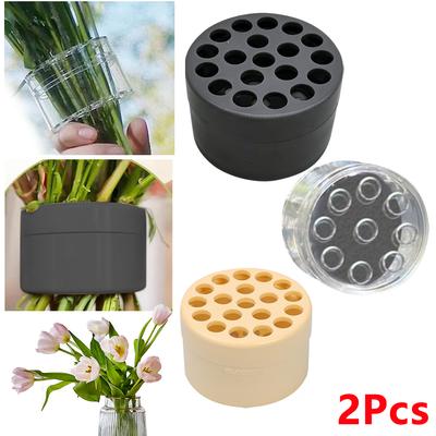 Nový držák na spirálovou stopku pro vázu, držák na spirálovou stopku pro ikebanu, držák na spirálovou stopku pro květiny, kytice, květinový aranžér