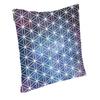 Sacred Geometry Flower Of Life Kuddfodral 45*45cm för vardagsrumssoffa Geometrisk Mandala Kuddfodral Sammets örngott