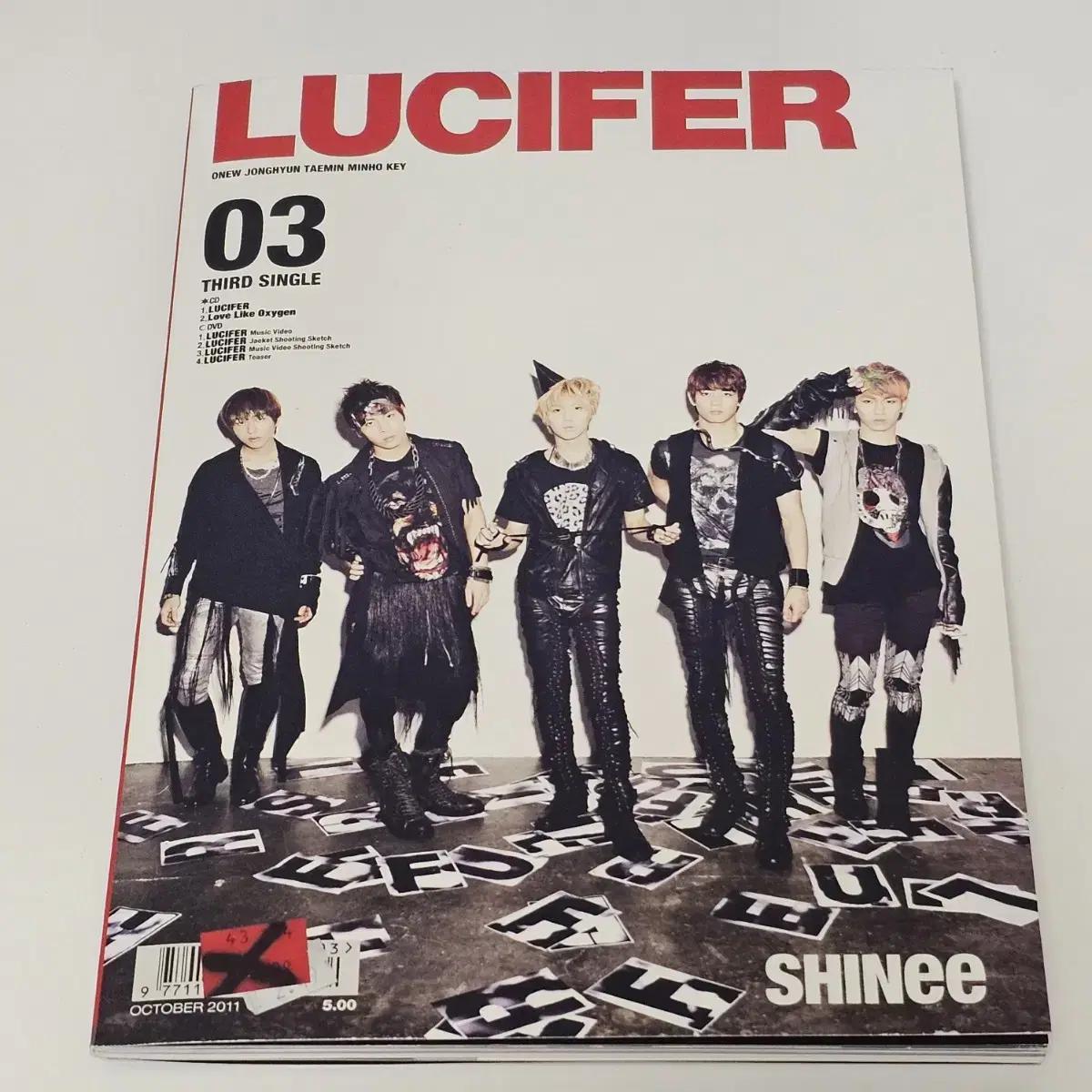 

Shinee Japan Альбом Lucifer Cd+dvd