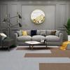 Anti Slip Carpet Floor Tiles Sticker Self Adhesive Flooring Mat  For Bedroom Home Decoration
