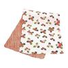 Styleneo Camellia Pattern Tenugui Towel, 88x34cm, 100% Cotton, Triple Gauze, Kyoto, Quick-Drying, Thin, Compact