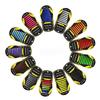 Colorful No-Tie Silicone Elastic Shoelaces - I-Shaped Design for Adults & Children