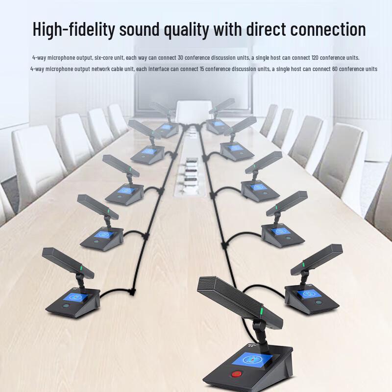 Huido YX-X8a Digital Conference Chairman Microphone (CN Version)
