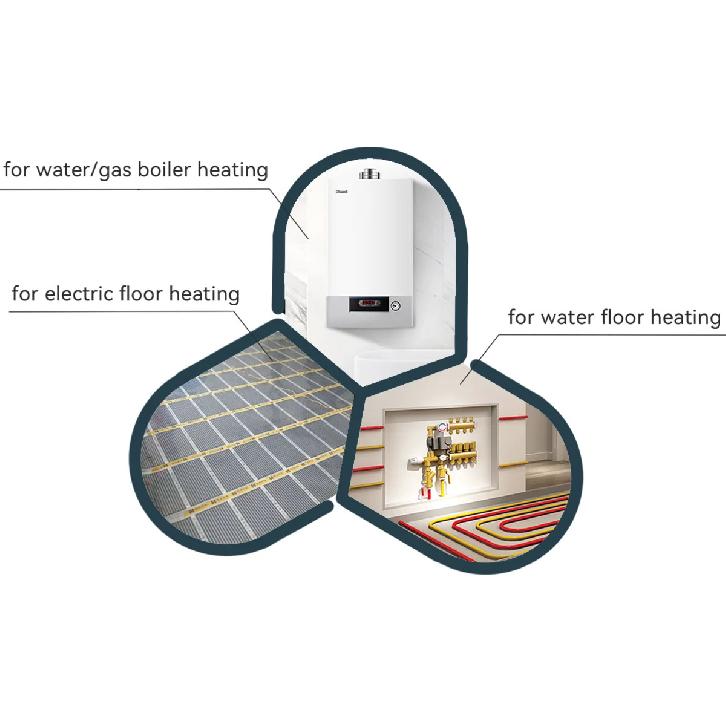 WiFi Heat Floor Programmable Thermostat 220V 16A Electric Home Underfloor Warm Heating Temperature Controller APP Remote Control