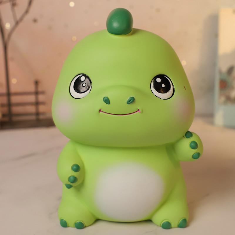 The Year of the Loong Piggy Bank, Plastic Lined, Shatterproof, Reusable, Cartoon Piggy Bank, Tabletop Decoration, Doll Gift