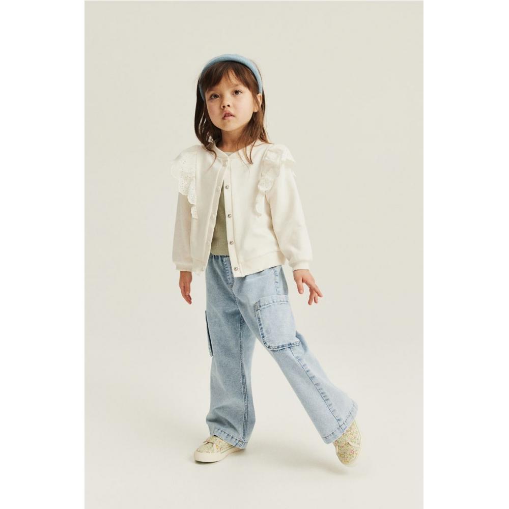 

Джинсы HM Wide Fit Light Denim Blue