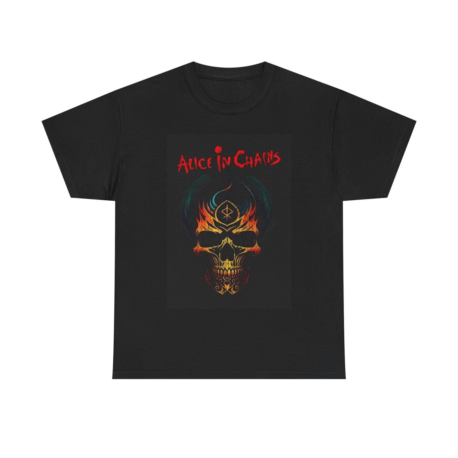 Men s and Women s T-shirts Alice In Chains L