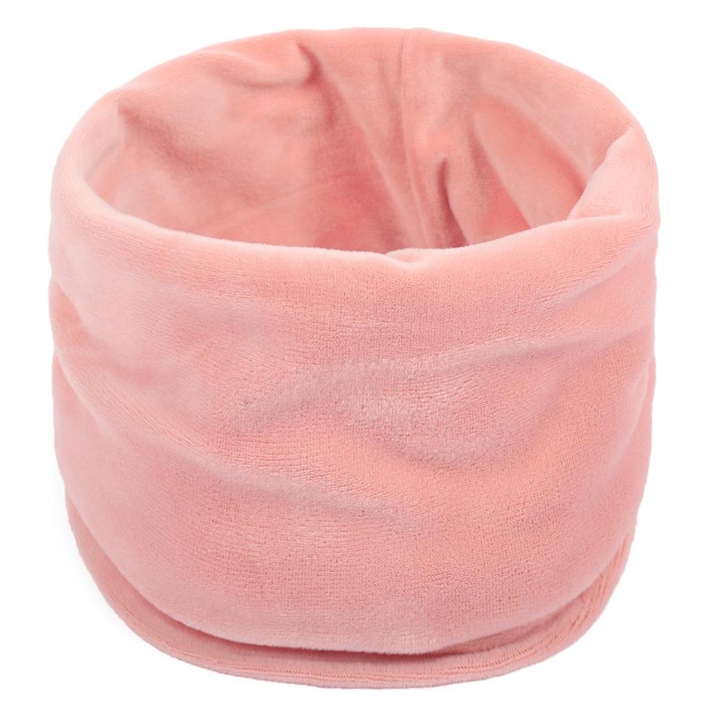 Unisex-Strickschal aus goldenem Samt mit falschem Kragen