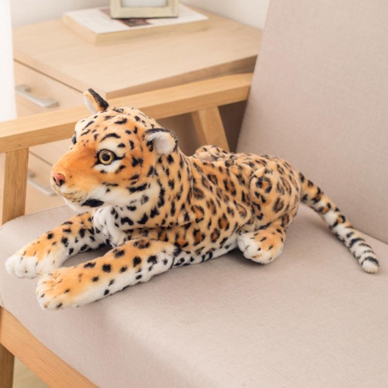 Realistic Tigering Tissue Box Cover PP Cotton Materials Storage Holder for Bathroom Home Car Office Decoration