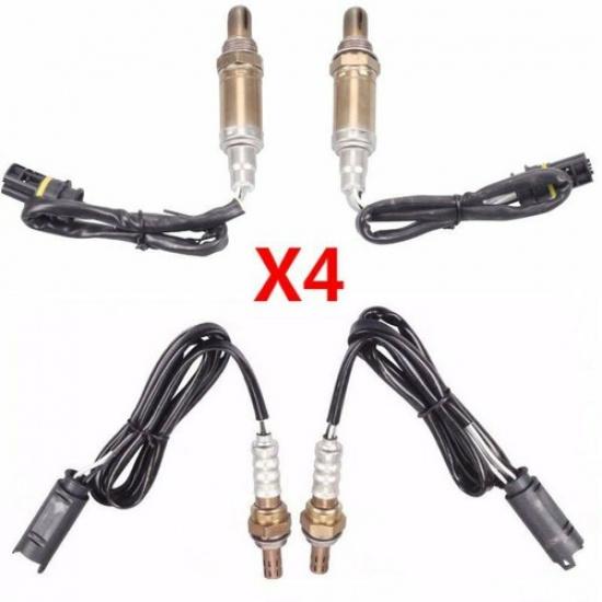 4PCS Oxygen Sensor Upstream Downstream For 1998-2006 BMW & Land Rover Vehicles