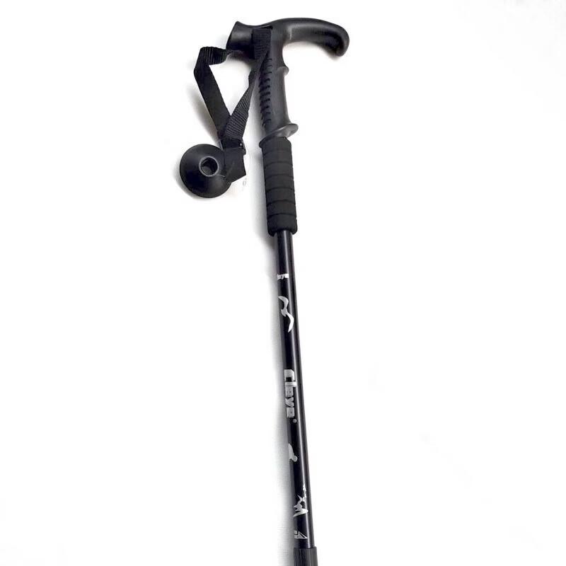 Aluminum Alloy 3-Section Shock-absorbing Trekking Pole