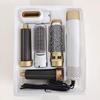 Portable 5-in-1 Hot Air Styling Comb & Hair Dryer