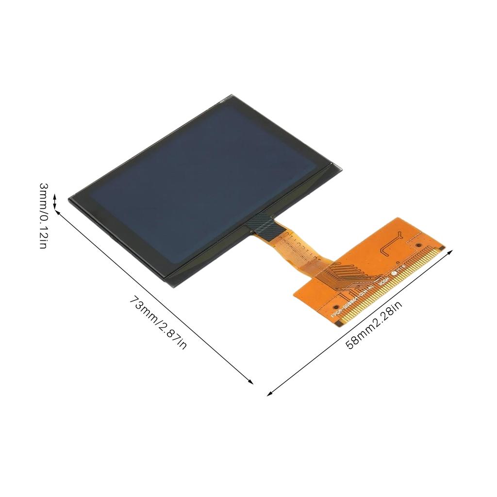 Car Monitor LCD Display Screen For A3 A4LCD Car Monitor VDO LCD CLUSTER DISPLAY Screen Durable Super Quality