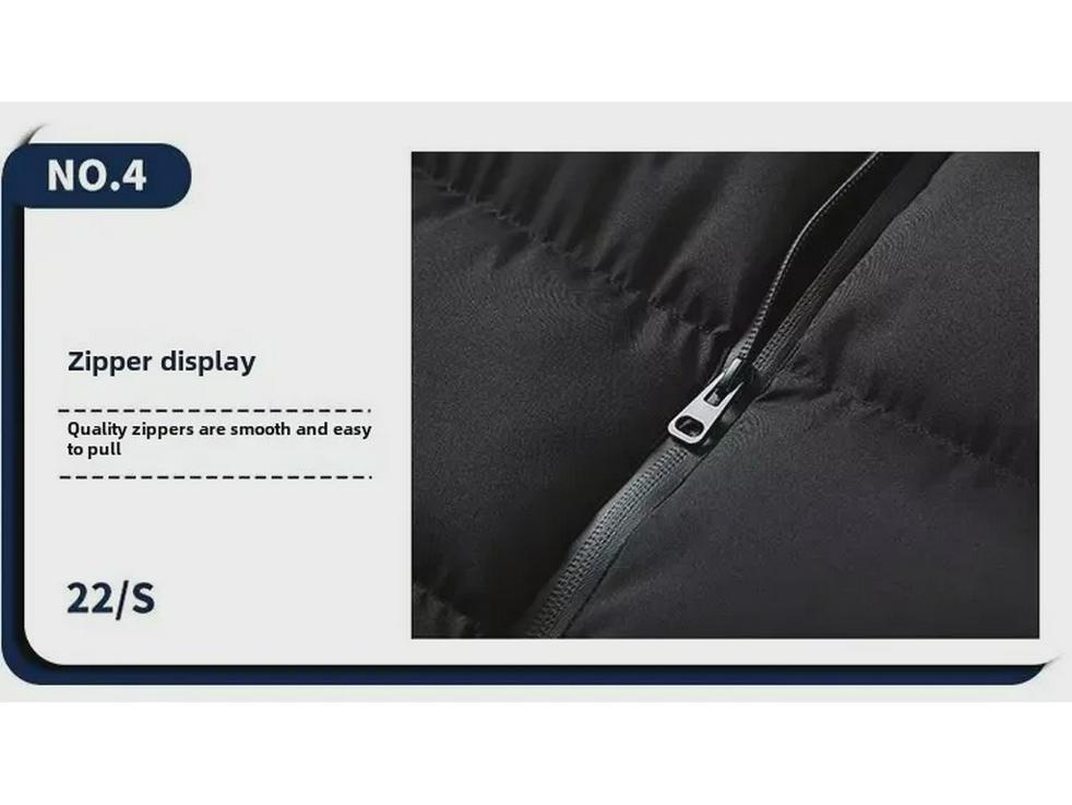 Men's Plus Size Korean Style Down Cotton Vest - Autumn/Winter Warm Waistcoat